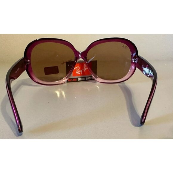 Ray Ban Woman’s Sunglasses Violet/Purple Lei Peng Made In Italy New Vacation Sum - Picture 4 of 8